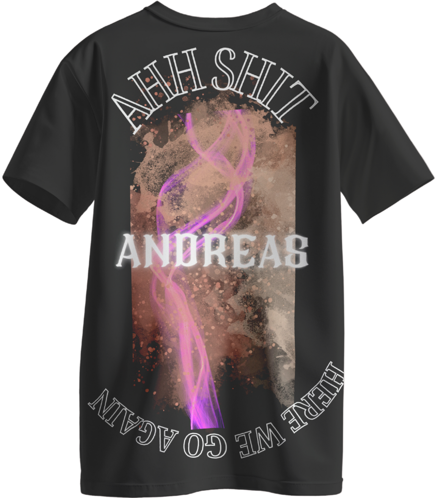 Ahh Shit Oversized unisex T-shirt