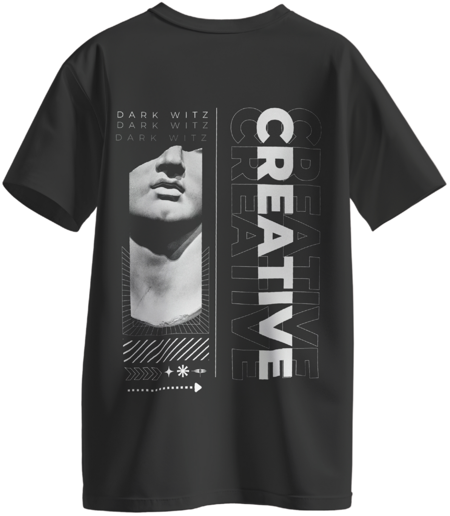 Creative Unisex Oversized T-shirt