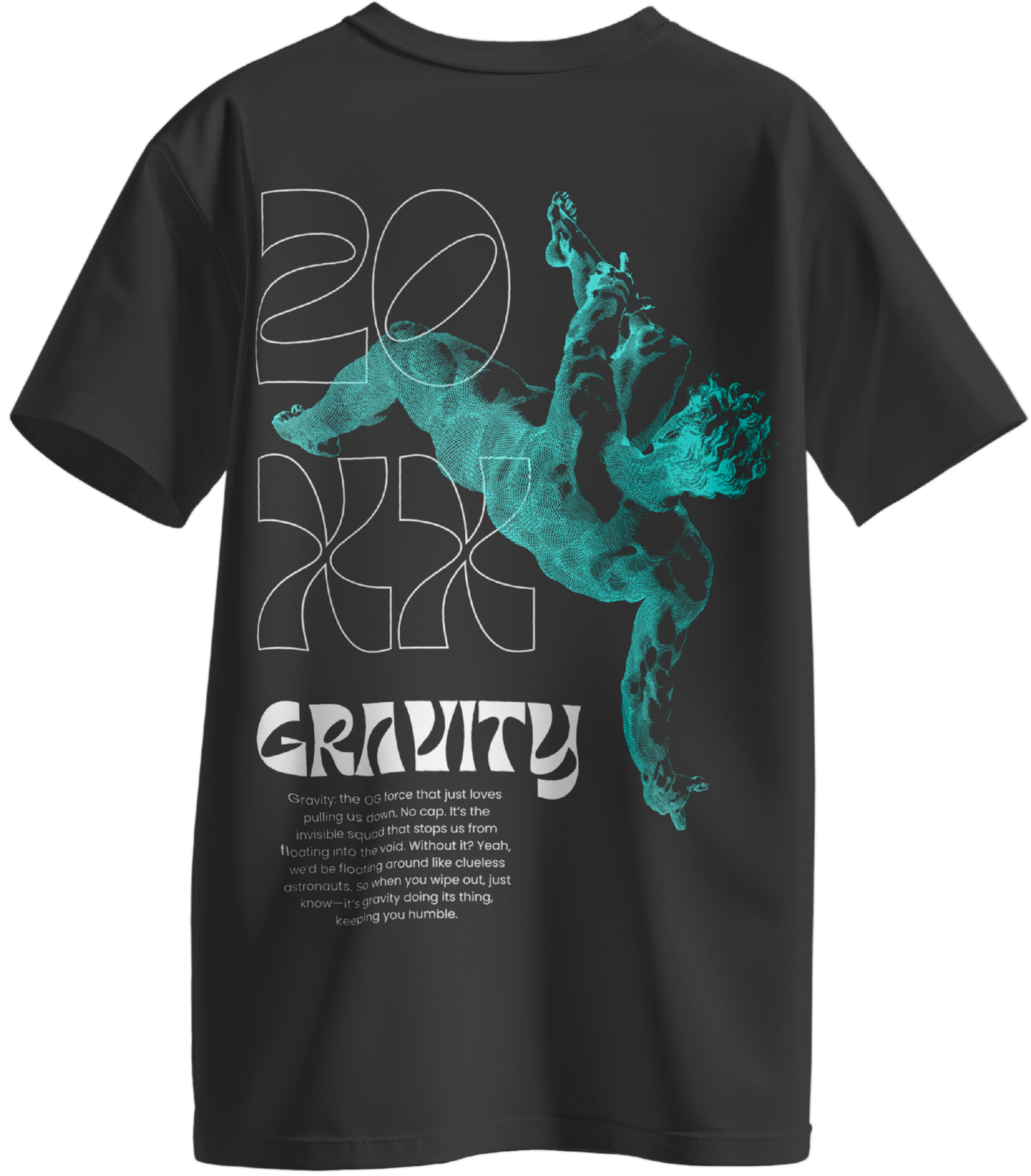 Gravity Oversized unisex T-shirt