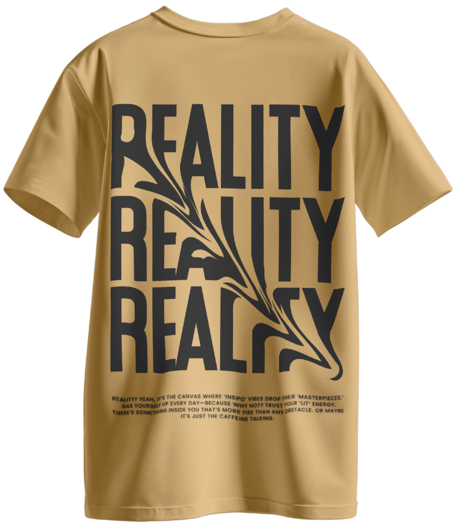 Reality oversized T-shirt