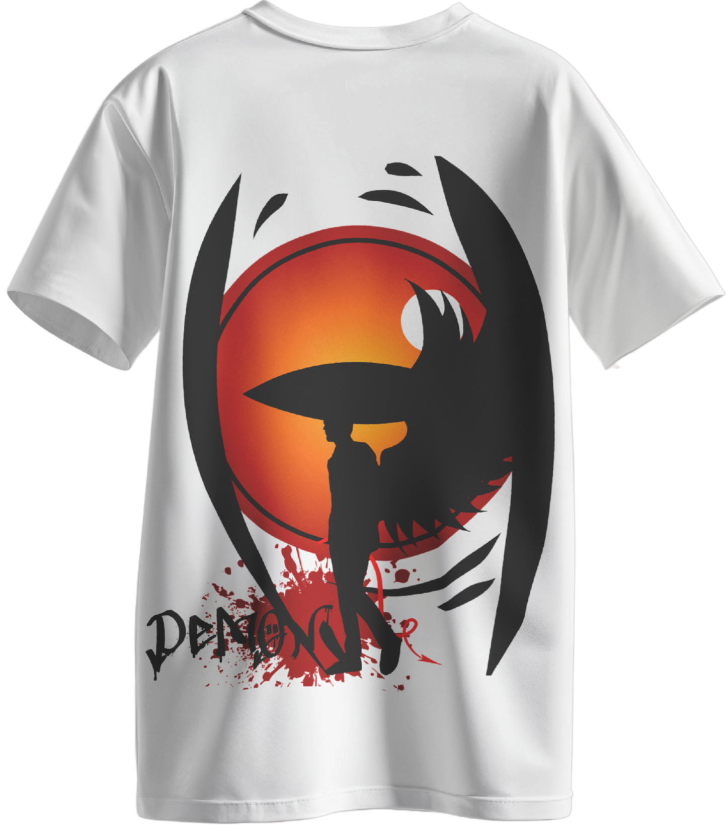 Demon eye Oversized unisex T-shirt