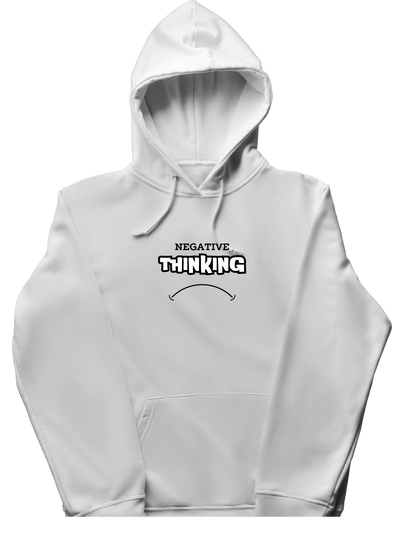 Thinking printed hoodie