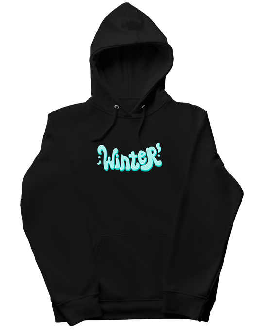 Winter printed hoodie