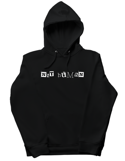 Human printed hoodie