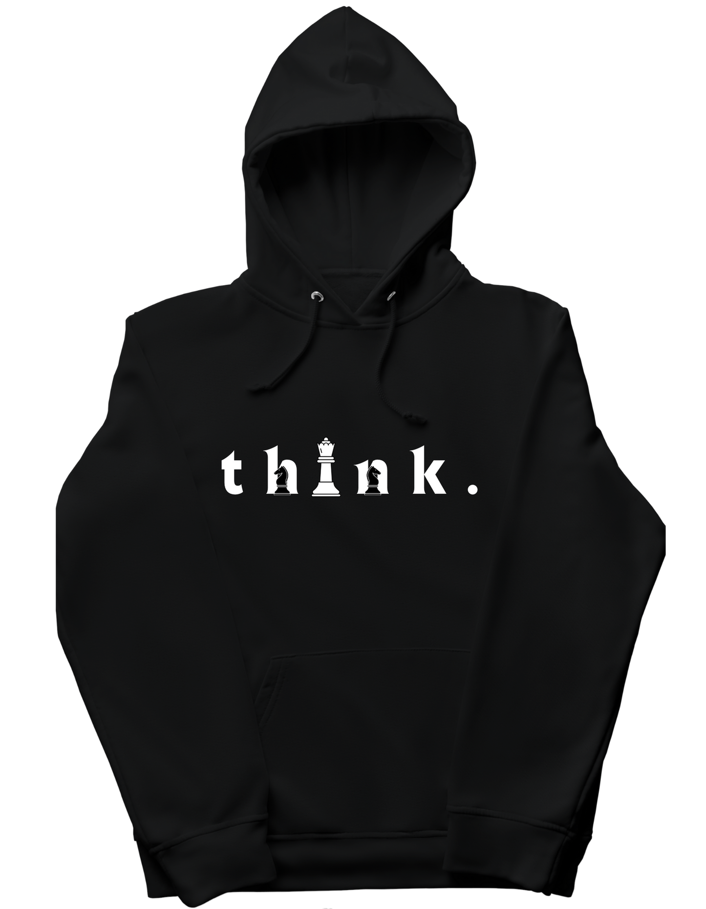 Think printed hoodie