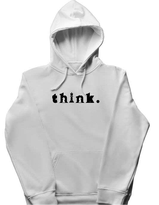 Think printed hoodie