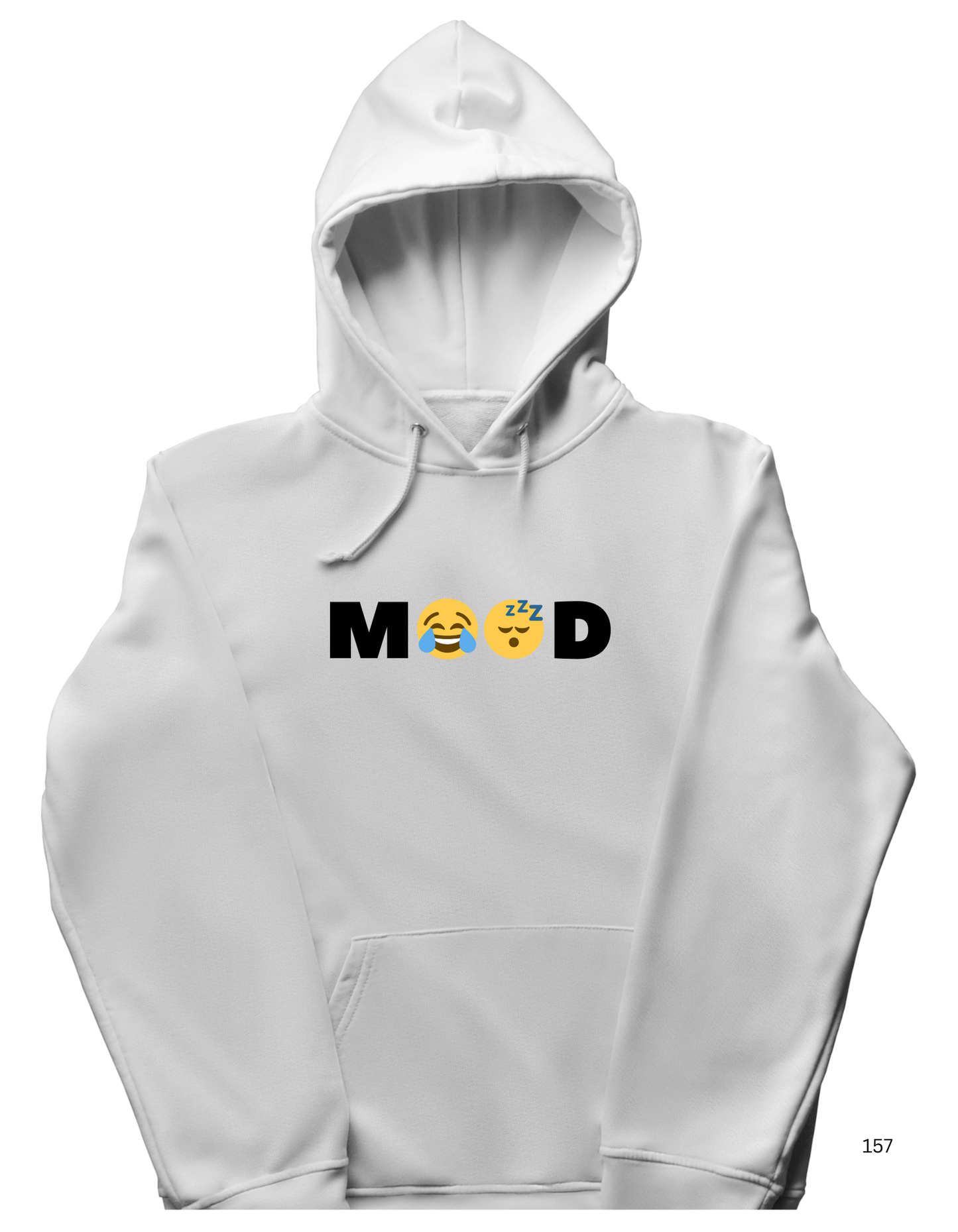 Mood printed hoodie