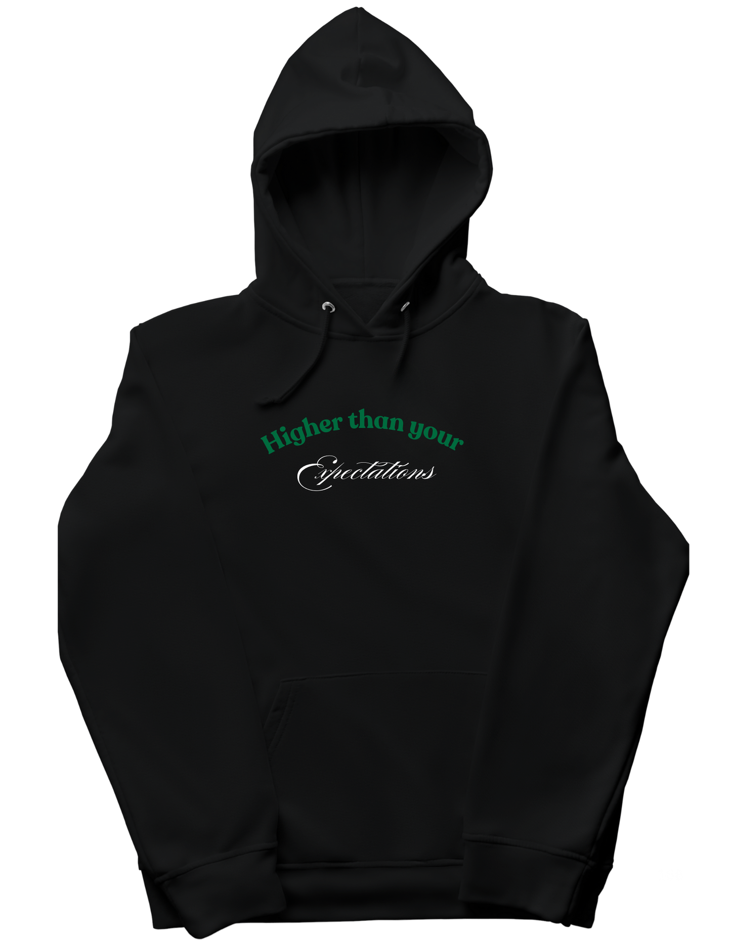 Expectations printed hoodie