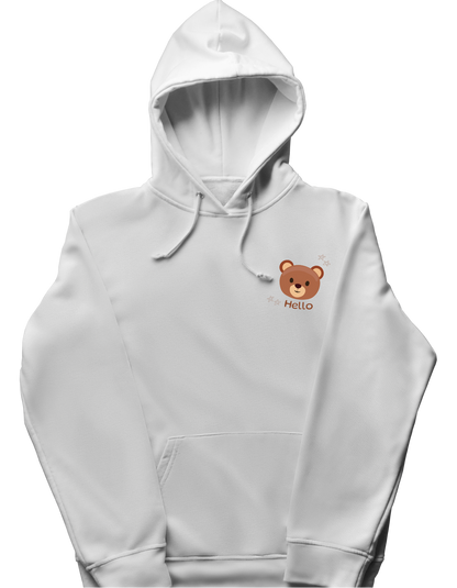 Teddy printed hoodie