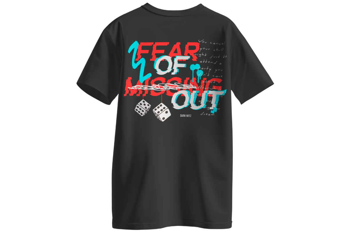 FOMO Unisex Oversized T-shirt