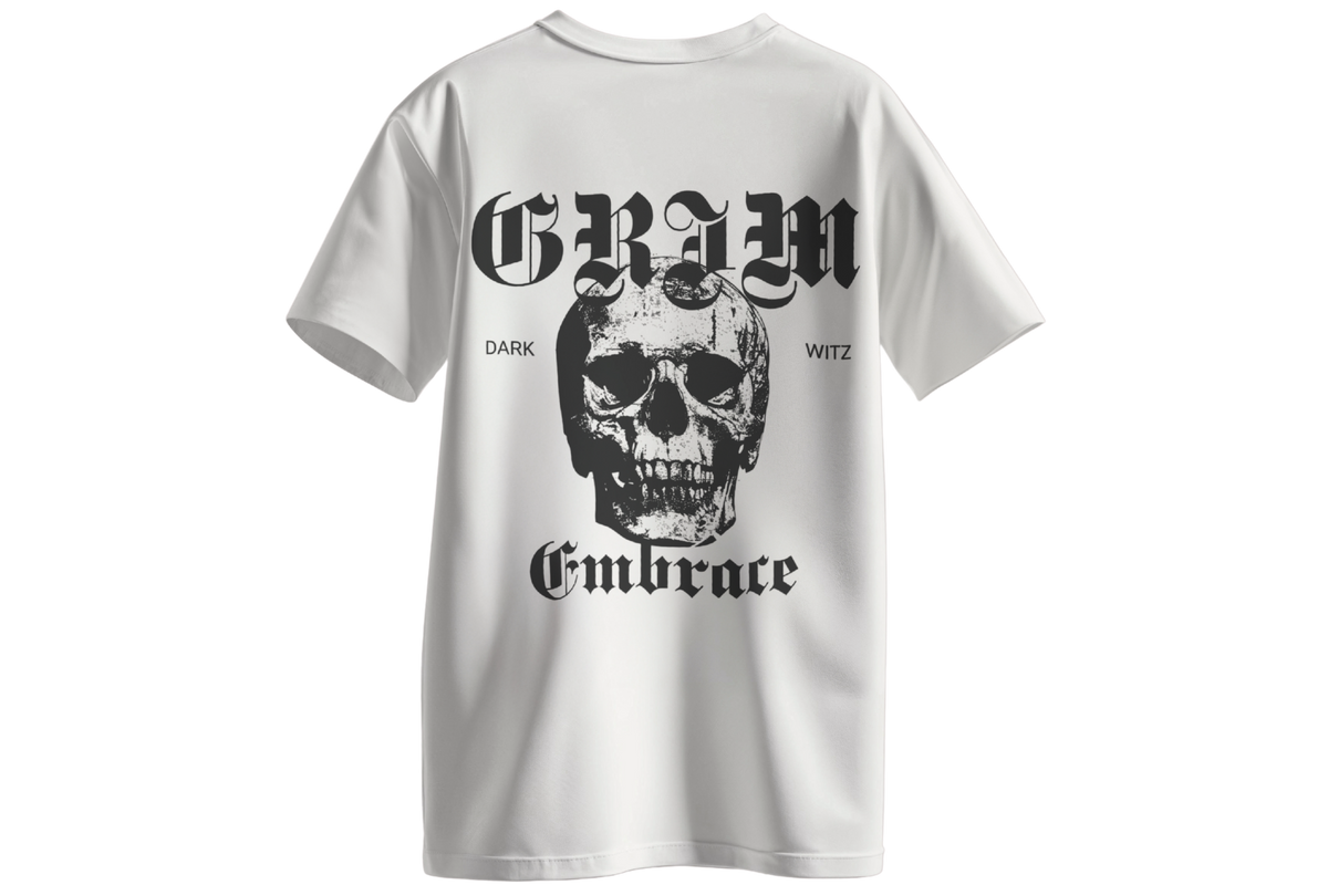 Grim embrace Unisex Oversized T-sized