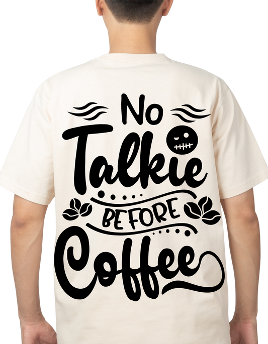 No talkie Unisex Oversized T-shirt