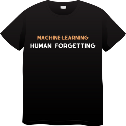 Human forgetting Unisex T-shirt