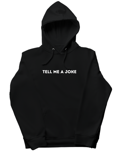 Joke printed hoodie