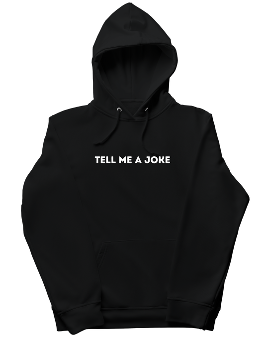 Joke printed hoodie