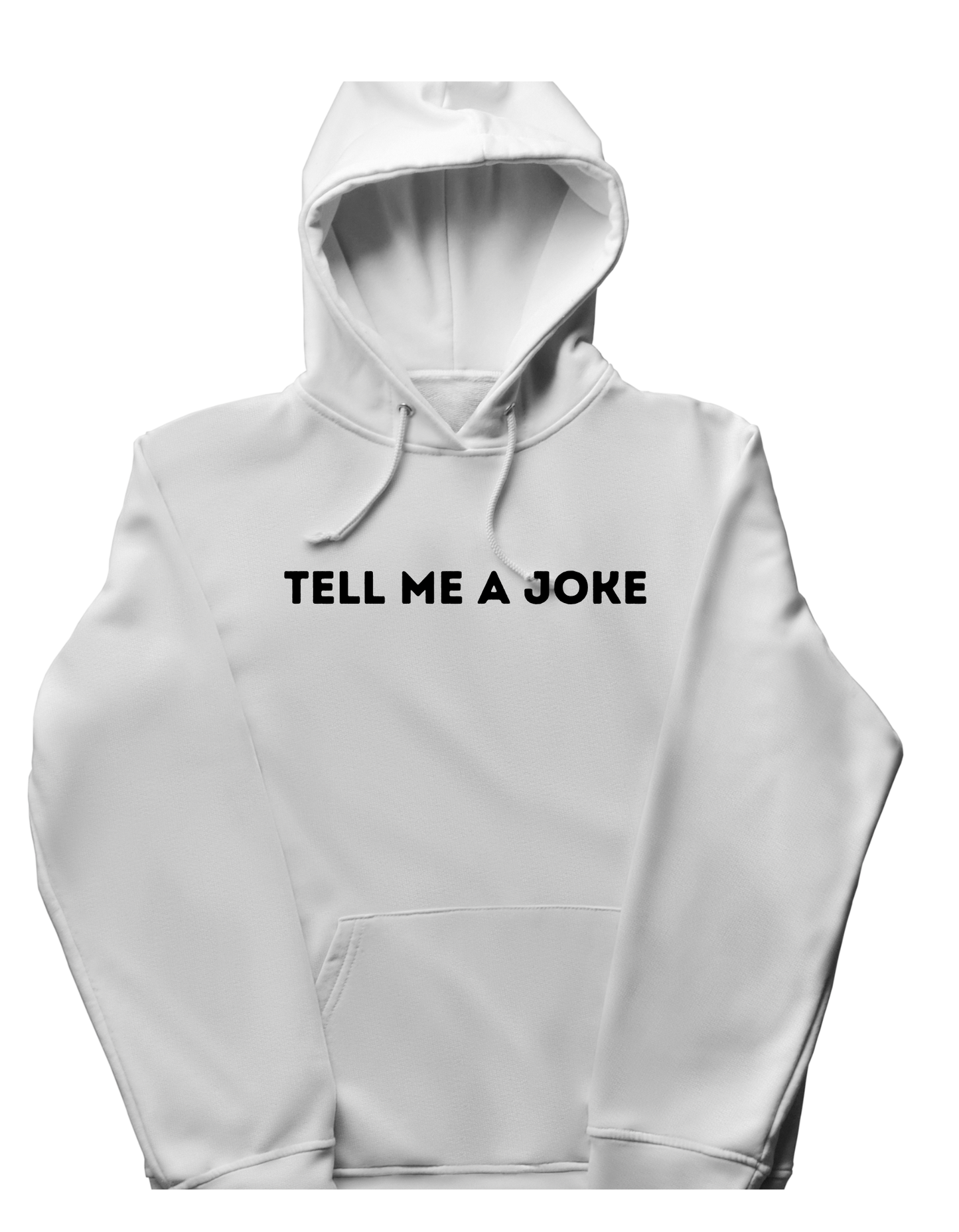 Joke printed hoodie