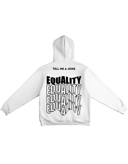 Joke printed hoodie