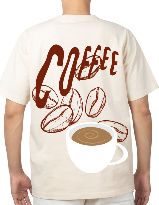 Coffee Unisex Oversized T-shirt