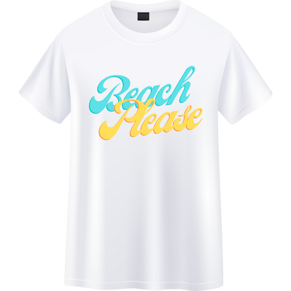 Beach please Unisex T-shirt