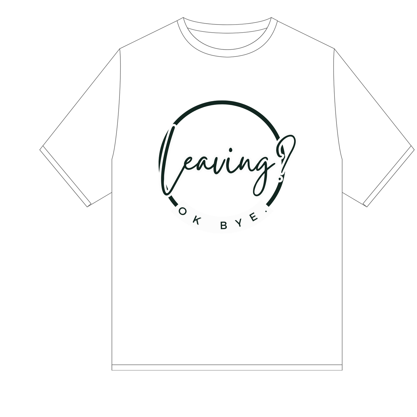 Leaving Unisex T-shirt