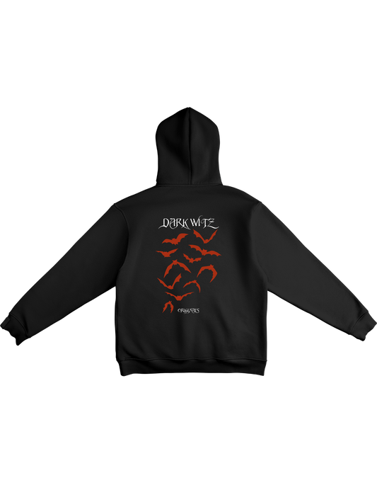 Bats printed hoodie