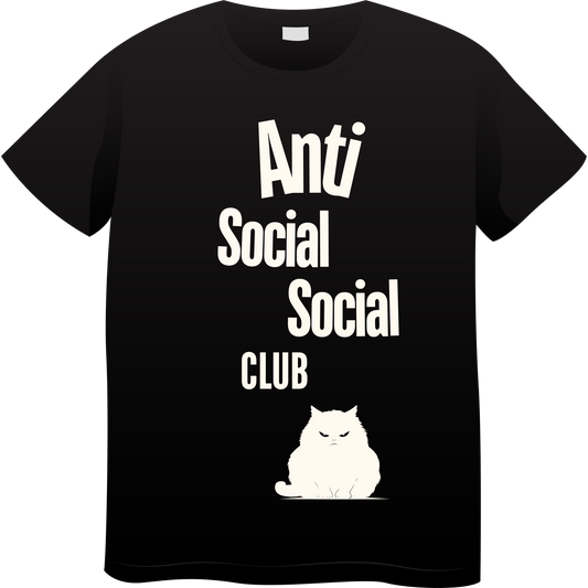 Anti social Unisex T-shirt