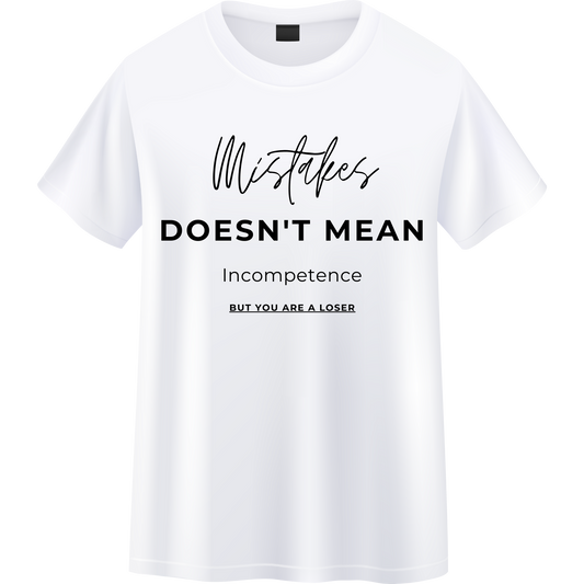 Mistakes Unisex T-shirt