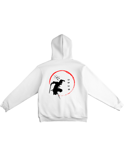 Ninja printed hoodie