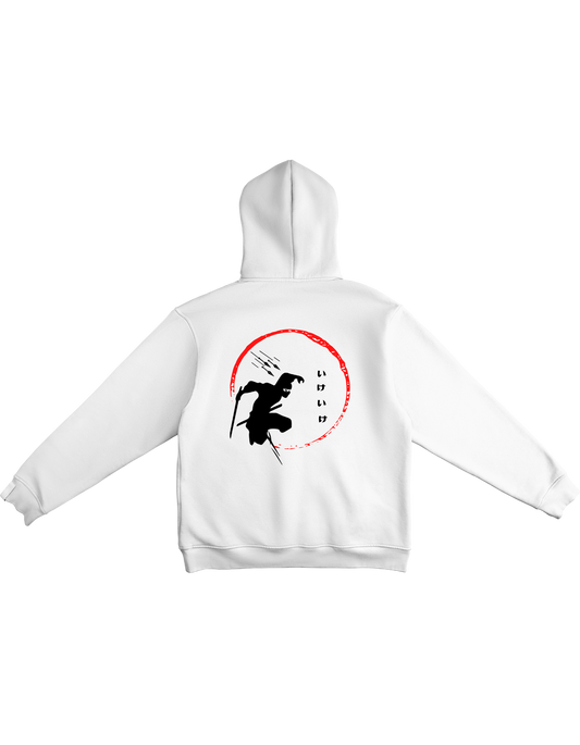 Ninja printed hoodie