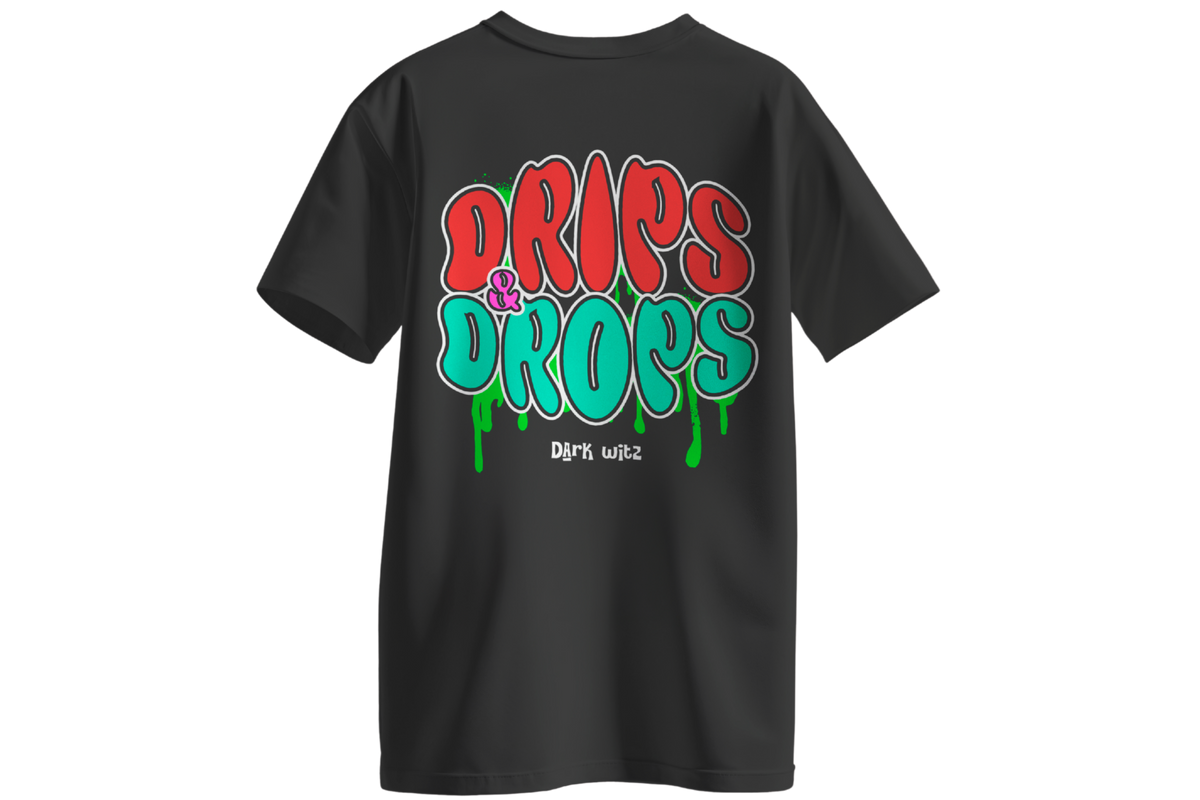 Drips and drops unisex Oversized T-shirt