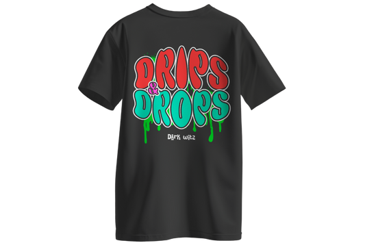 Drips and drops unisex Oversized T-shirt