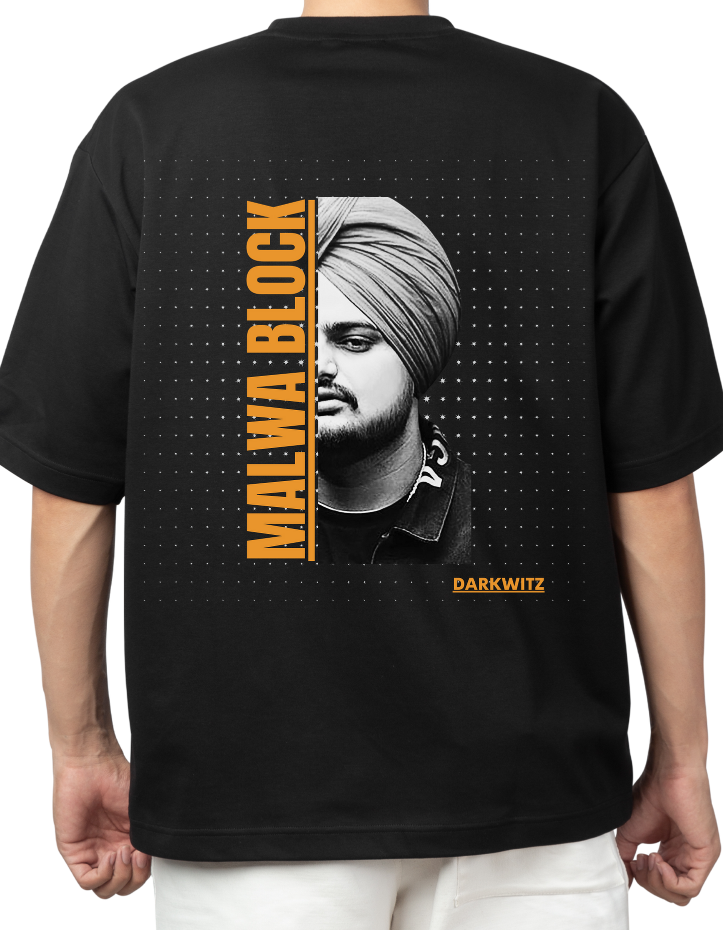 Malwa block Oversized unisex T-shirt