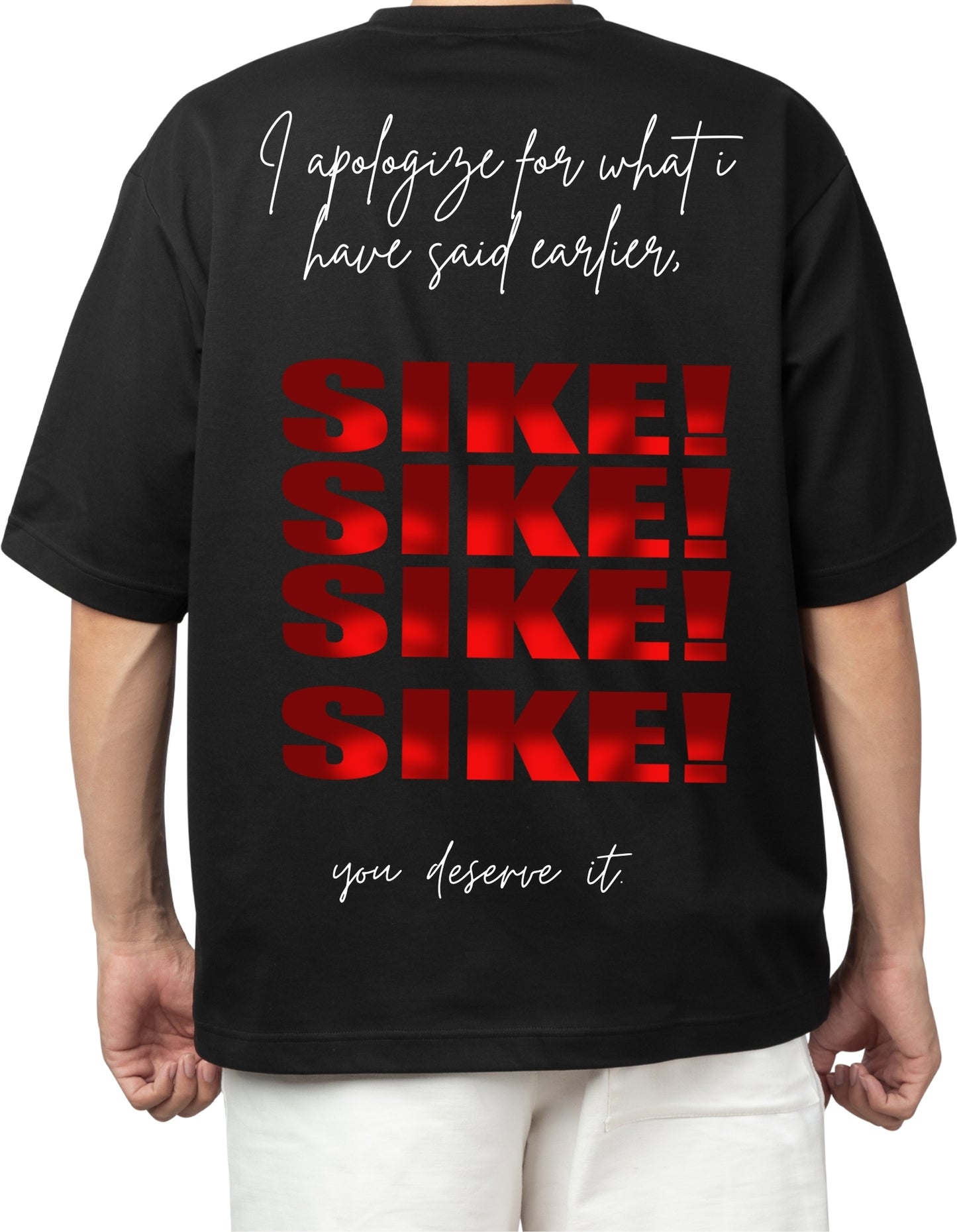 Sike unisex Oversized T-shirt