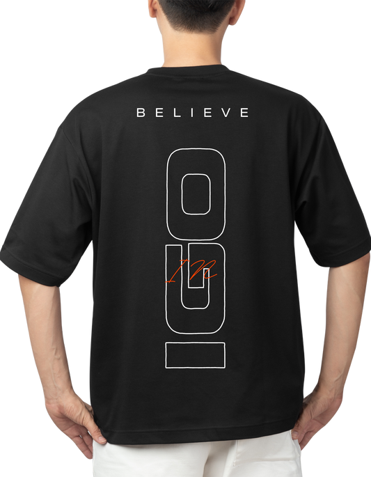 Believe unisex Oversized T-shirt