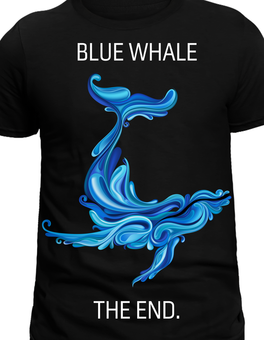 Blue whale Regular unisex T-shirt