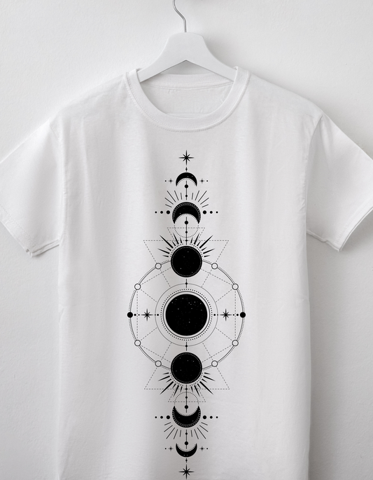 Moon phases Regular Unisex T-shirt