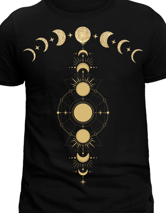 Moon phase 2 Regular unisex T-shirt