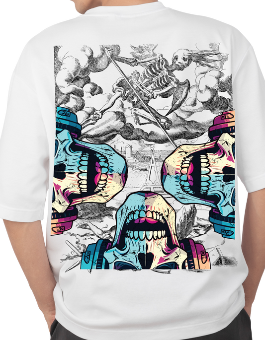 Skull Oversized unisex T-shirt