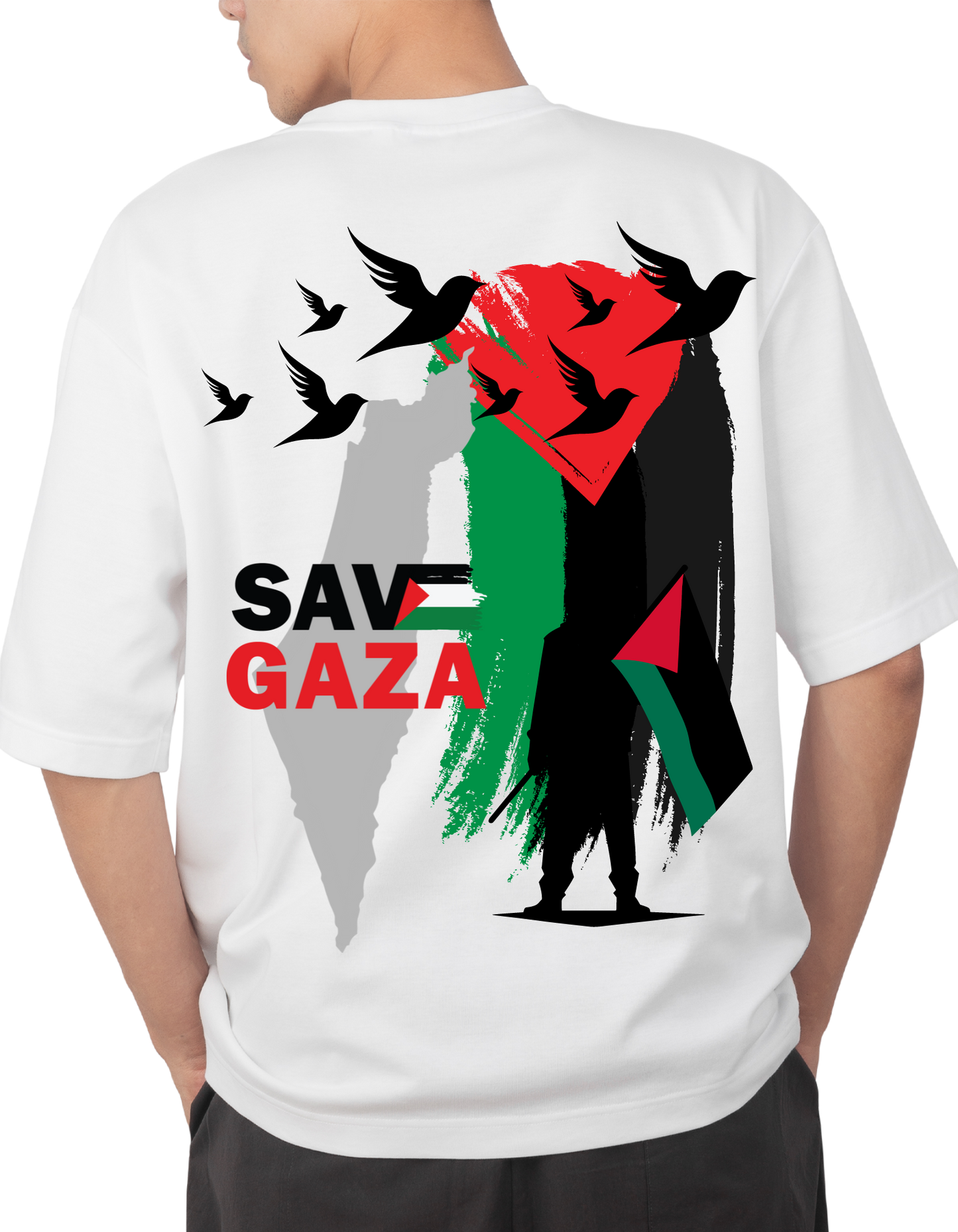 Palestine Oversized unisex T-shirt