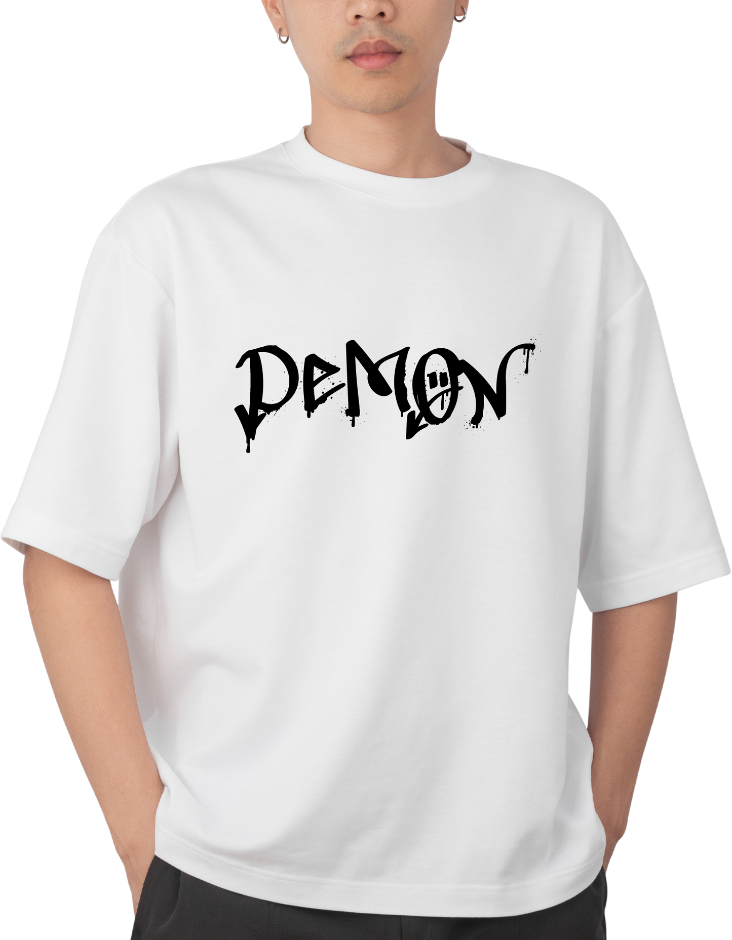 Demon eye Oversized unisex T-shirt