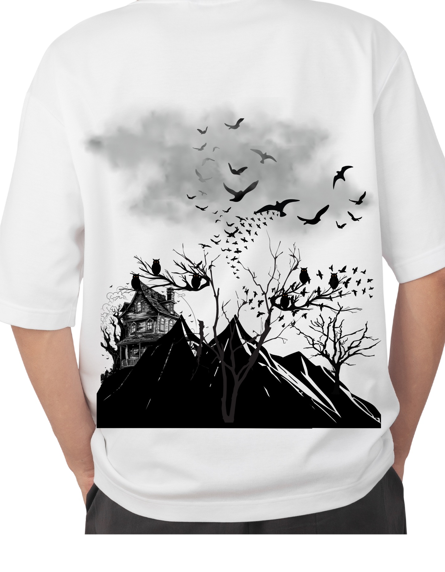 Mountain Oversized unisex T-shirt