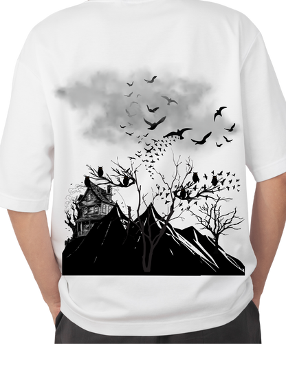 Mountain Oversized unisex T-shirt