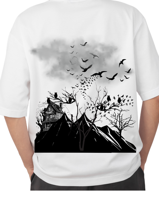 Mountain Oversized unisex T-shirt