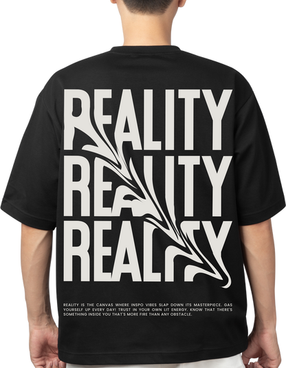 Reality Oversized unisex T-shirt