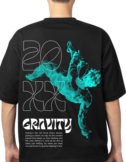 Gravity Oversized unisex T-shirt