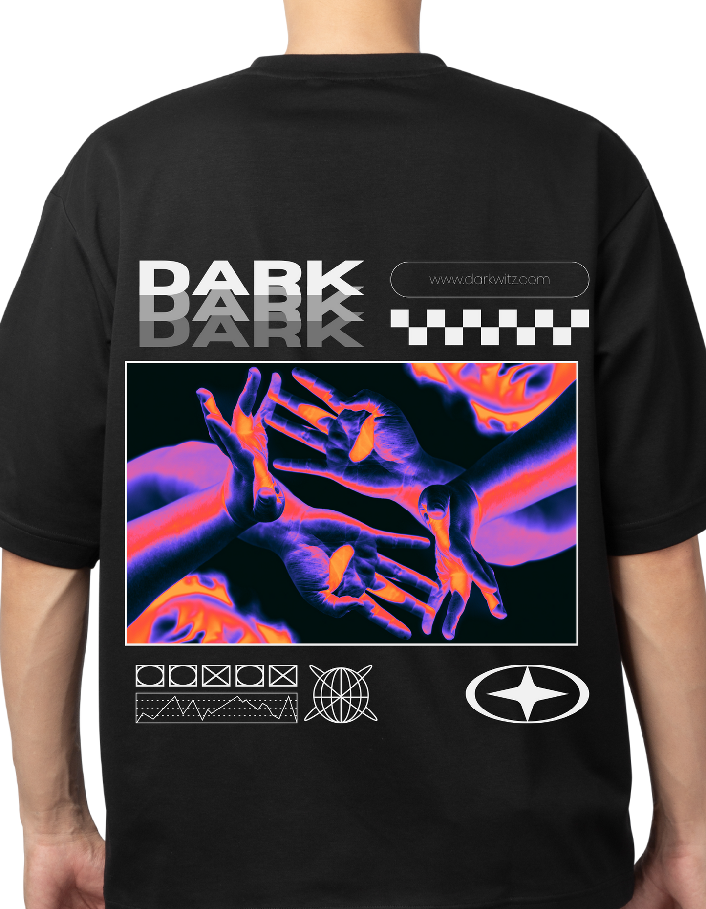 Synth Oversized unisex T-shirt